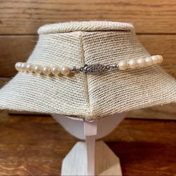 Swarovski Crystal Faux Pearl Bracelet & Necklace